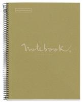 Opakowanie Kołonotatnik A4/80K kratka ekozielony