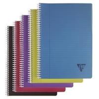 Kołonotatnik A4/90K linia PP Intensive mix (5szt). Wydawca: Clairefontaine. SmakLiter.pl Opakowanie Kołonotatnik A4/90K linia PP Intensive mix (5szt)