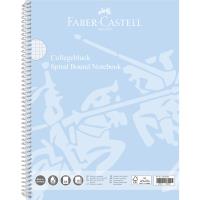 Kołonotatnik A4 Faber-Castell 80 k. w kratkę błekitny. Wydawca: Faber-Castell. SmakLiter.pl Opakowanie Kołonotatnik A4 Faber-Castell 80 k. w kratkę błekitny