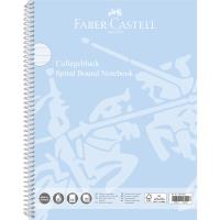 Kołonotatnik A4 Faber-Castell 80 k. w linię błękitny. Wydawca: Faber-Castell. SmakLiter.pl Opakowanie Kołonotatnik A4 Faber-Castell 80 k. w linię błękitny