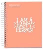 Opakowanie Kołonotatnik A5/100K kratka brzoskwiniowy