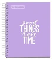 Opakowanie Kołonotatnik A5/100K kratka lawendowy