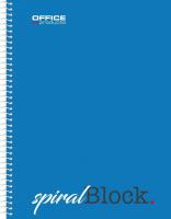 Kołonotatnik A5/80K kratka (5szt). Wydawca: Office. SmakLiter.pl Opakowanie Kołonotatnik A5/80K kratka (5szt)