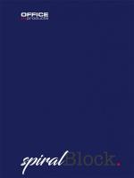 Kołonotatnik A5/80K linia granatowy (5szt). Wydawca: Office. SmakLiter.pl Opakowanie Kołonotatnik A5/80K linia granatowy (5szt)