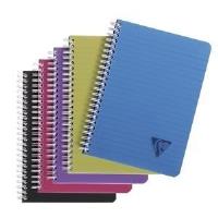 Kołonotatnik A5/90K linia PP Intensive mix (5szt). Wydawca: Clairefontaine. SmakLiter.pl Opakowanie Kołonotatnik A5/90K linia PP Intensive mix (5szt)