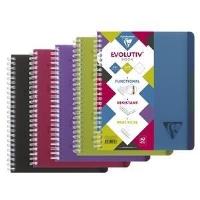 Kołonotatnik A5+/90K linia PP mix (5szt). Wydawca: Clairefontaine. SmakLiter.pl Opakowanie Kołonotatnik A5+/90K linia PP mix (5szt)