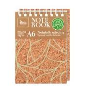 Kołonotatnik A6/80K kratka korek. Wydawca: TETIS. SmakLiter.pl Opakowanie Kołonotatnik A6/80K kratka korek