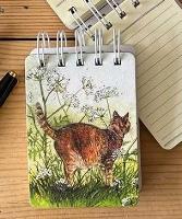 Opakowanie Kołonotes A7 SSN33 Kot na łące