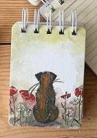 Opakowanie Kołonotes A7 SSN40 Border terrier i maki