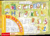 Kolororamka L Alfabet. Wydawca: Monumi. SmakLiter.pl Opakowanie Kolororamka L Alfabet