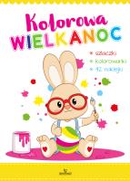 Kolorowa Wielkanoc. Autor: Matusiak Monika. SmakLiter.pl Okładka książki Kolorowa Wielkanoc