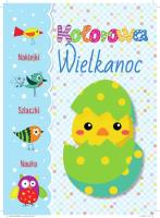 Kolorowa Wielkanoc. Autor: Matusiak Monika. SmakLiter.pl Okładka książki Kolorowa Wielkanoc