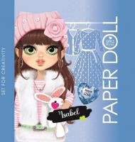 Opakowanie Kolorowanka 140x140 Lalka do wycinania Isabel