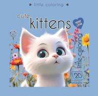 Opakowanie Kolorowanka 140x140 Słodkie kotki niebieska