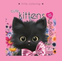 Opakowanie Kolorowanka 140x140 Słodkie kotki różowa