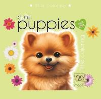 Opakowanie Kolorowanka 140x140 Słodkie pieski zielona