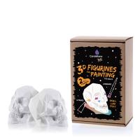 Opakowanie Kolorowanka 3D Skull Low-Poly Set of 2