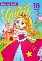Opakowanie Kolorowanka A4 16 obrazków Mała królewna