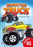 Opakowanie Kolorowanka A4 16 obrazków Monster Truck