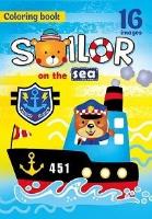 Opakowanie Kolorowanka A4 16 obrazków Na morzu