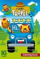Opakowanie Kolorowanka A4 16 obrazków Zabawne podróże