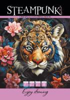 Opakowanie Kolorowanka A4 8 obrazków Steampunk Tygrys