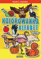 Kolorowanka Alfabet. Autor: Tonder Krzysztof. SmakLiter.pl Okładka książki Kolorowanka Alfabet