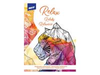 Kolorowanka antystresowa Relaks 210x290mm 32s. Wydawca: MFP. SmakLiter.pl Opakowanie Kolorowanka antystresowa Relaks 210x290mm 32s