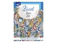 Kolorowanka antystresowa Życie 210x290mm 32s. Wydawca: MFP. SmakLiter.pl Opakowanie Kolorowanka antystresowa Życie 210x290mm 32s