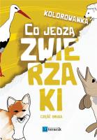 Kolorowanka: Co jedzą zwierzaki cz.2. Autor: Dawid Wysocki. SmakLiter.pl Okładka książki Kolorowanka: Co jedzą zwierzaki cz.2