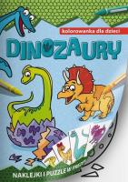 Okładka książki Kolorowanka Dinozaury