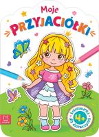 Okładka książki Kolorowanka dla dziewczynek. Moje przyjaciółki