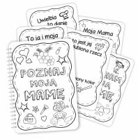 Opakowanie Kolorowanka Dzień Mamy A4 -Poznaj moją Mamę 13szt.
