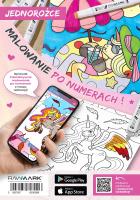 Opakowanie Kolorowanka interaktywna jednorożce