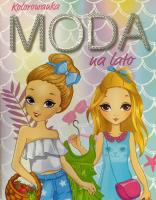 Okładka książki Kolorowanka Moda na lato