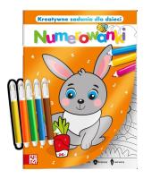 Okładka książki Kolorowanka po numerach z pisakami