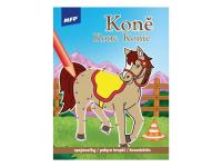 Zdjęcie produktu Kolorowanka - połącz kropki. Konie