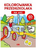 Kolorowanka przedszkolaka. Na wsi. Autor:   Praca zbiorowa. SmakLiter.pl Okładka książki Kolorowanka przedszkolaka. Na wsi