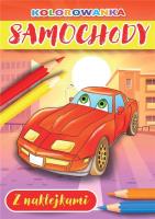 Okładka książki Kolorowanka - Samochody