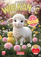 Okładka książki Kolorowanka Wielkanoc z barankiem z naklejkami