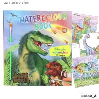 Kolorowanka wodna Dino World watercolour 11881A. Wydawca: DEPESCHE. SmakLiter.pl Opakowanie Kolorowanka wodna Dino World watercolour 11881A
