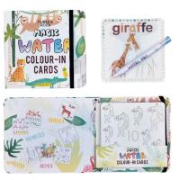 Opakowanie Kolorowanka Wodna z Pisakiem Dżungla 10 kart