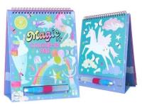 Kolorowanka Wodna z Pisakiem Kraina Fantazji. Wydawca: Floss & Rock. SmakLiter.pl Opakowanie Kolorowanka Wodna z Pisakiem Kraina Fantazji