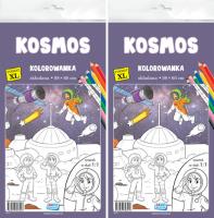 Kolorowanka XL. Kosmos 2szt/zgr. Wydawca: Jako. SmakLiter.pl Opakowanie Kolorowanka XL. Kosmos 2szt/zgr