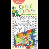 Kolorowanka XXL. Cyfry i litery. Wydawca: Trefl Books. SmakLiter.pl Opakowanie Kolorowanka XXL. Cyfry i litery