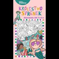 Kolorowanka XXL. Królestwo syrenek. Wydawca: Trefl Books. SmakLiter.pl Opakowanie Kolorowanka XXL. Królestwo syrenek