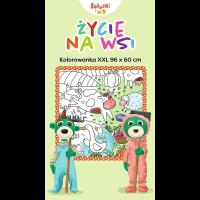 Kolorowanka XXL. Życie na wsi. Wydawca: Trefl Books. SmakLiter.pl Opakowanie Kolorowanka XXL. Życie na wsi