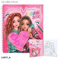 Opakowanie Kolorowanka z cekinowym sercem TOPModel 12977A