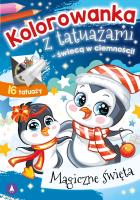 Okładka książki Kolorowanka z tatuażami - świecą w ciemności!