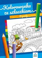 Okładka książki Kolorowanka ze szlaczkiem. Pojazdy